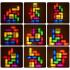 LED Διακοσμητικά Τουβλάκια Tetris - Επιτραπέζιο Παιχνίδι Exciting Brick Game Light