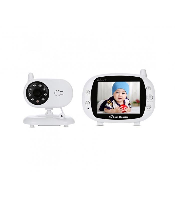3.5 inch Wireless TFT LCD Video Baby Monitor with Night Vision K32
