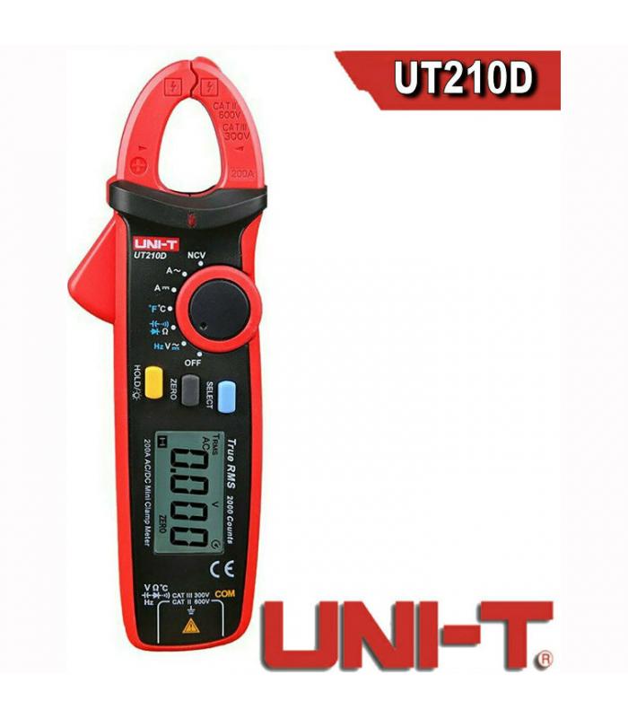Ψηφιακό Πολύμετρο & Αμπεροτσιμπίδα UNI-T UT210D