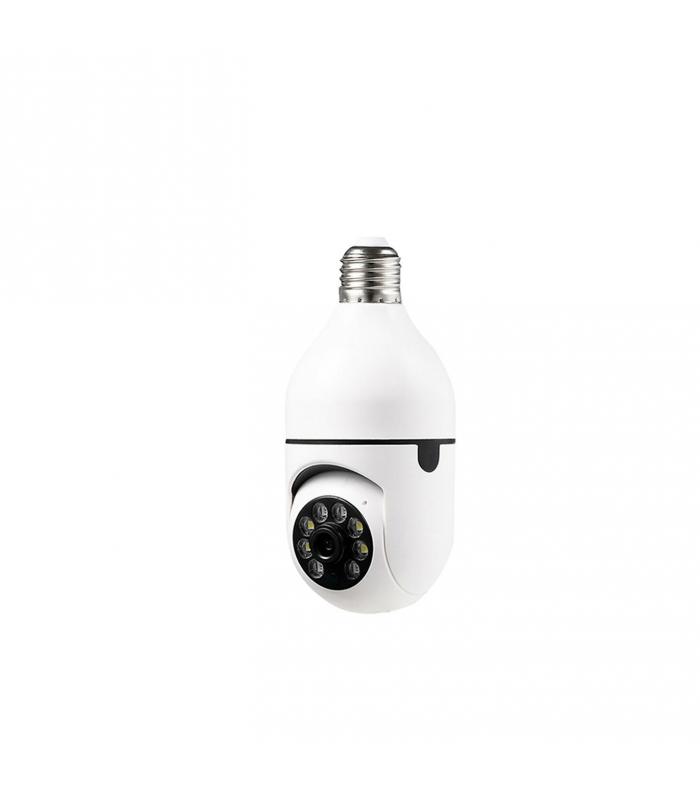 Πανοραμική Wifi IP Κάμερα-Λάμπα E27 2MP HD Με Αισθητήρα Κίνησης & Night Vision JT8177